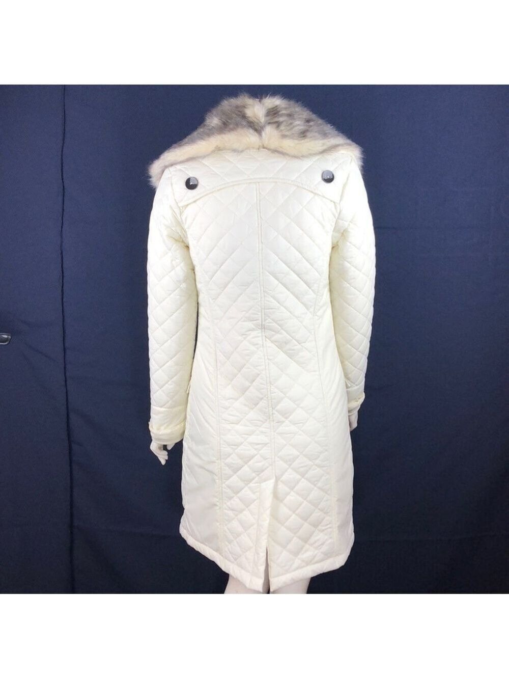 𝅺bnwt-chillipepper QuiltedCoat Detachable FurCollar - Picture 7 of 8